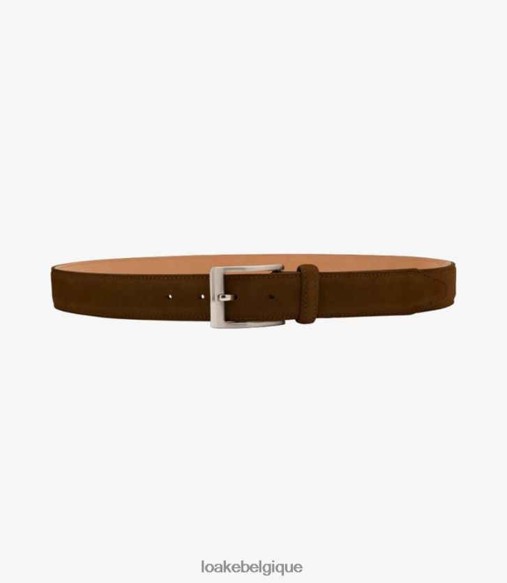 ceinture williamdaim marron V66V20215 Loake accessoires