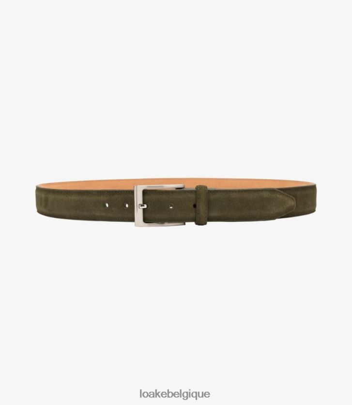 ceinture williamdaim vert V66V20218 Loake accessoires