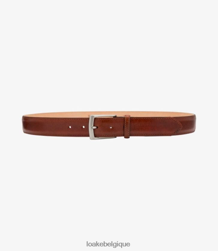 ceinture henryconker brun V66V20208 Loake accessoires