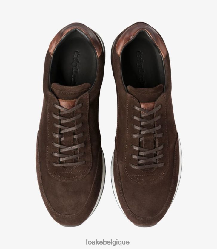 rampedaim marron foncé V66V2043 Loake baskets et baskets