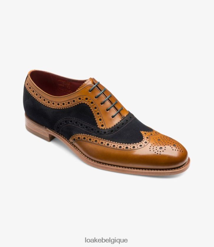 thompsondaim bleu marine V66V2021 Loake brogues