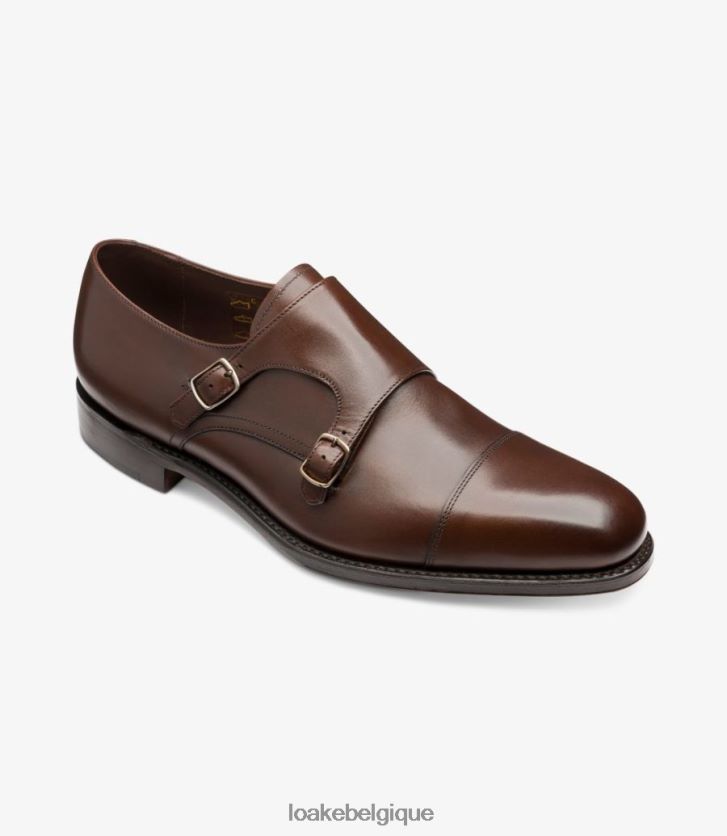 canonmarron foncé V66V20199 Loake chaussures de moine