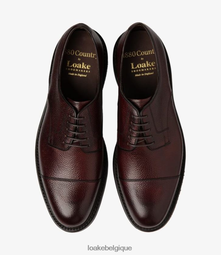 amplementgrain de palissandre V66V20145 Loake cravates unies