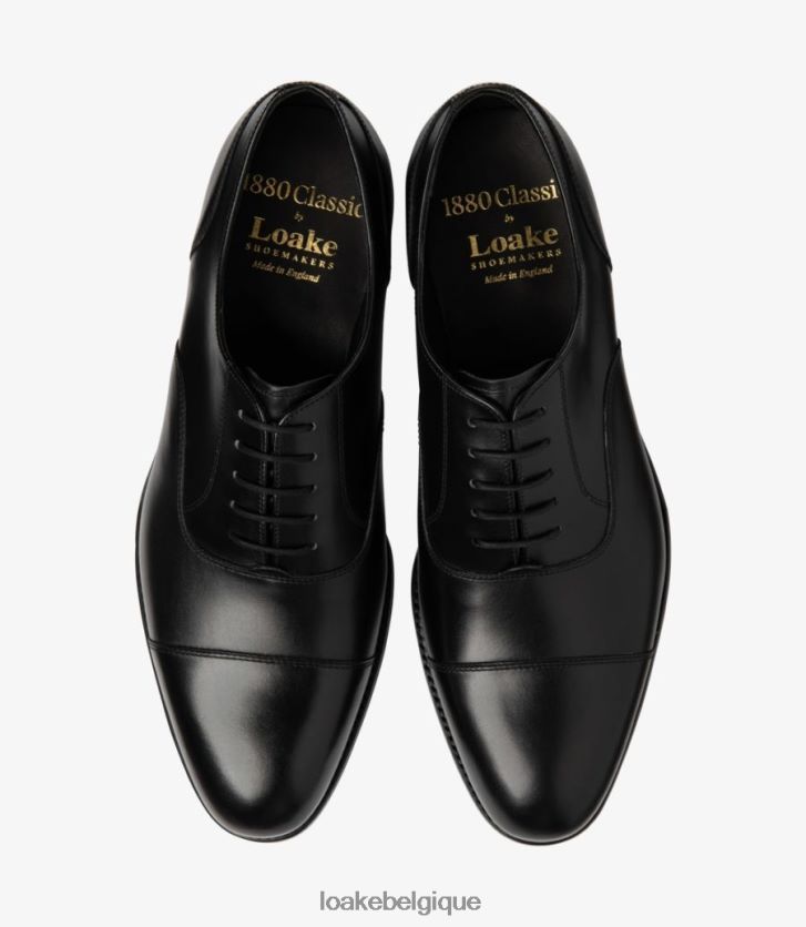 porte de pierrenoir carbone V66V20142 Loake cravates unies