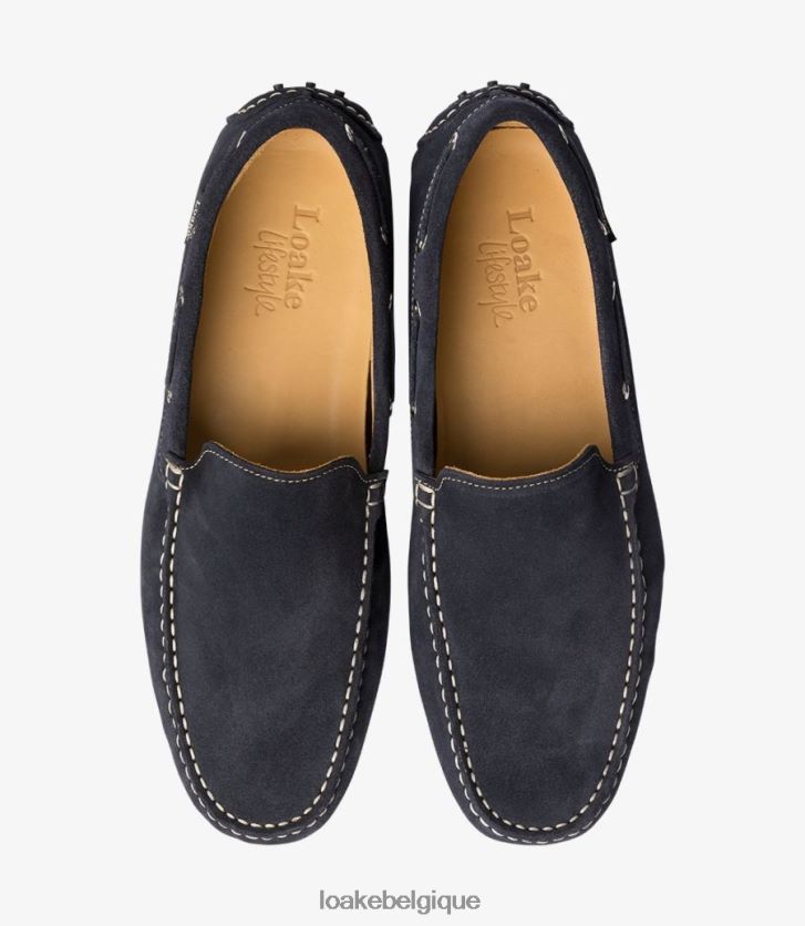 Doningtondaim bleu marine V66V2073 Loake flâneurs