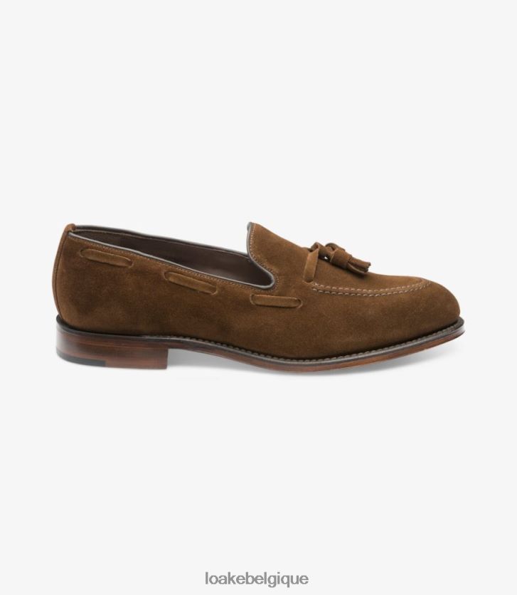 Russelpolo en daim V66V2050 Loake flâneurs