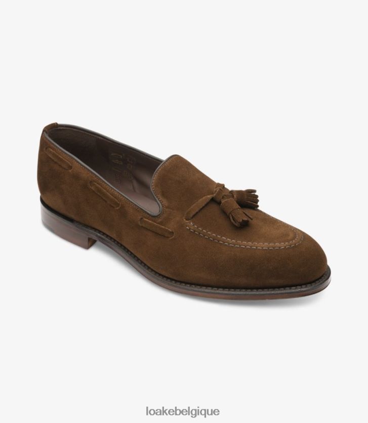 Russelpolo en daim V66V2050 Loake flâneurs