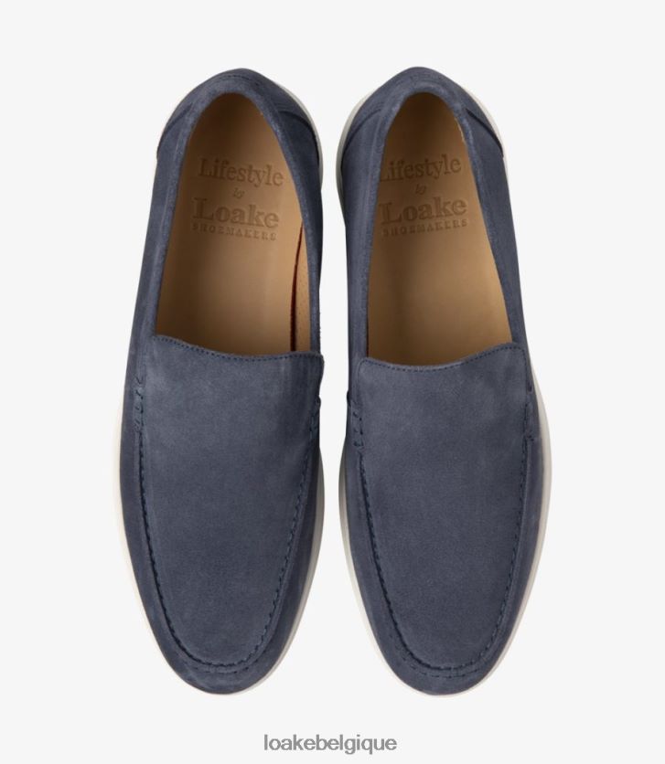 toscanedaim bleu clair V66V2070 Loake flâneurs