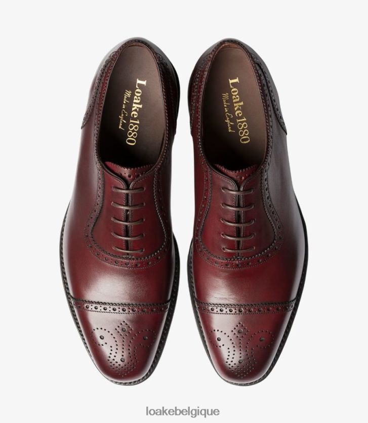 brinBourgogne V66V20169 Loake semi brogues