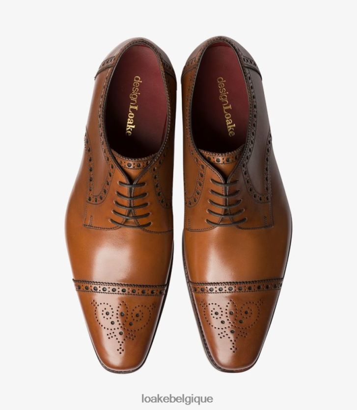 foleycèdre V66V20177 Loake semi brogues