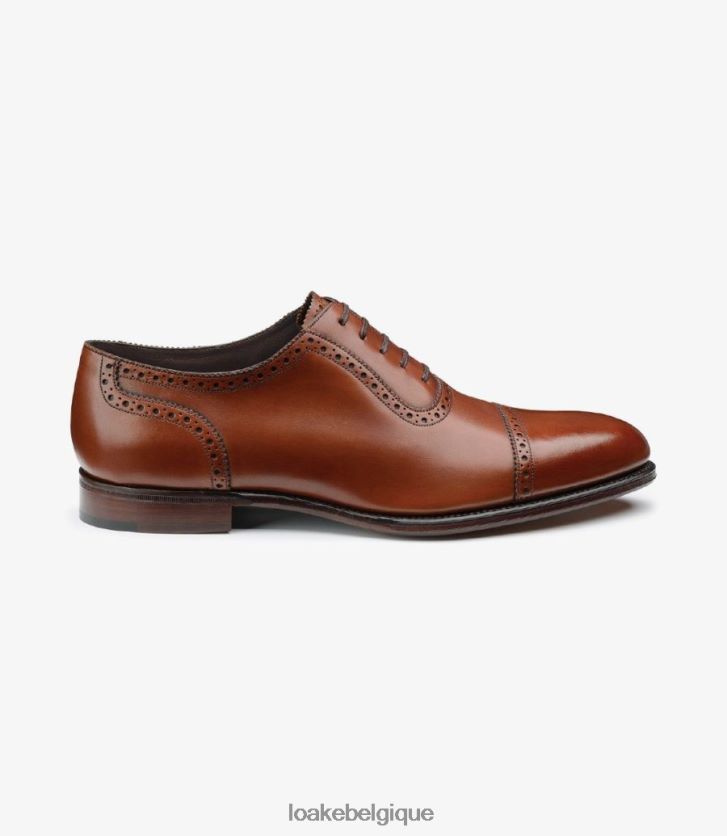 trinitéacajou profond V66V20167 Loake semi brogues