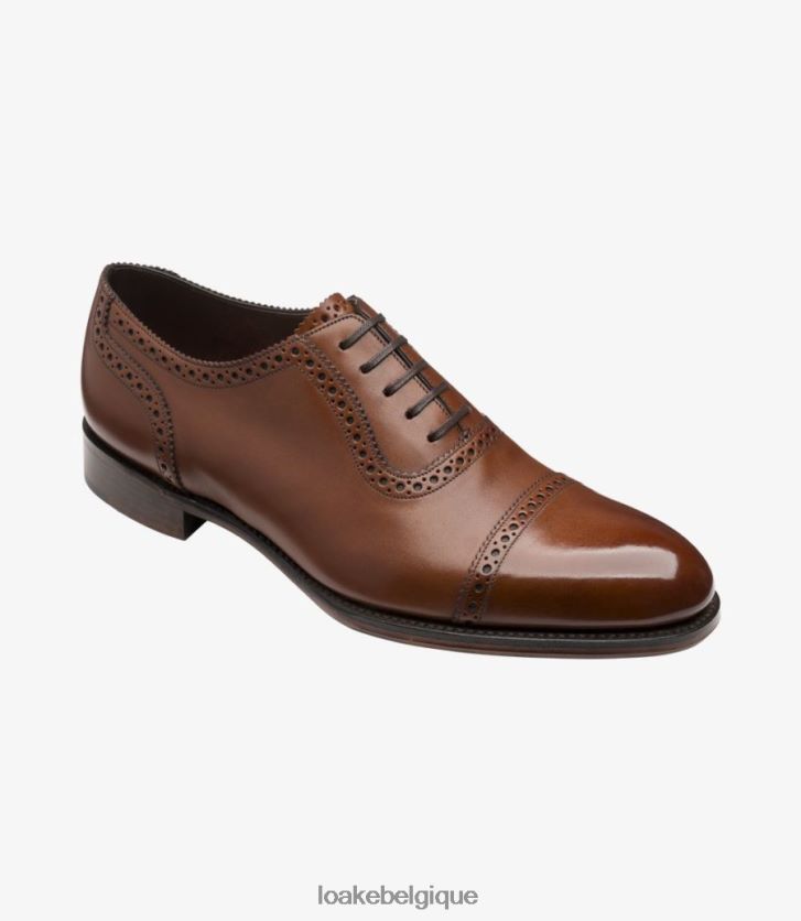 trinitéacajou profond V66V20167 Loake semi brogues