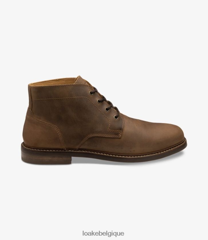 gilbertnubuck marron V66V20121 Loake bottes