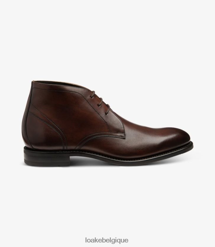 messieursmarron foncé V66V20117 Loake bottes