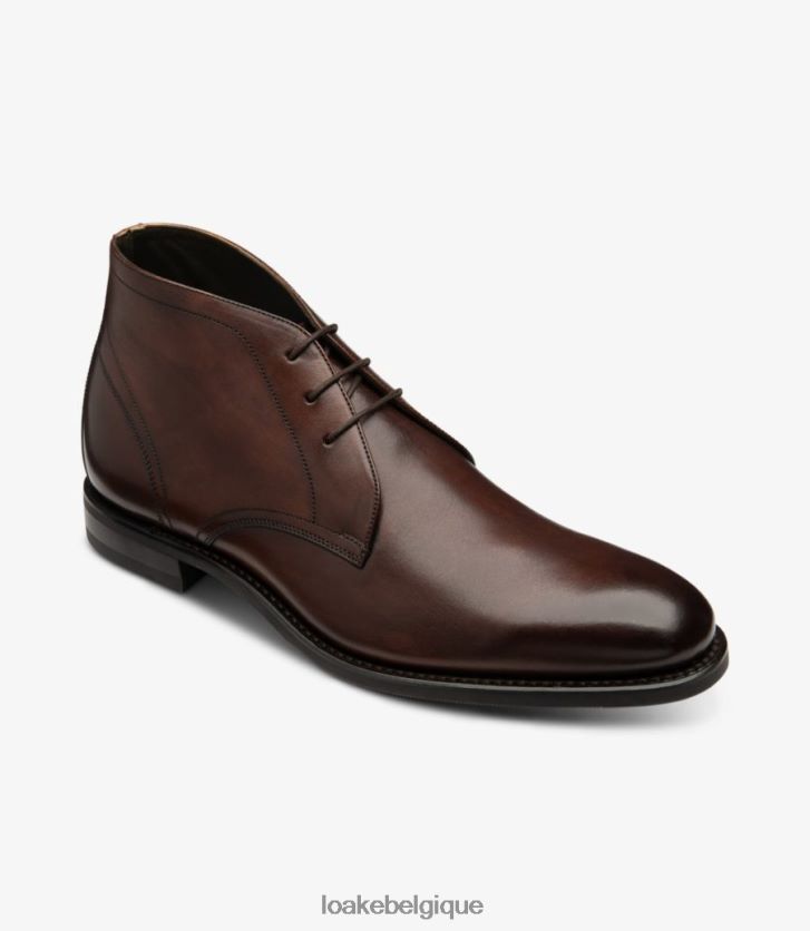 messieursmarron foncé V66V20117 Loake bottes