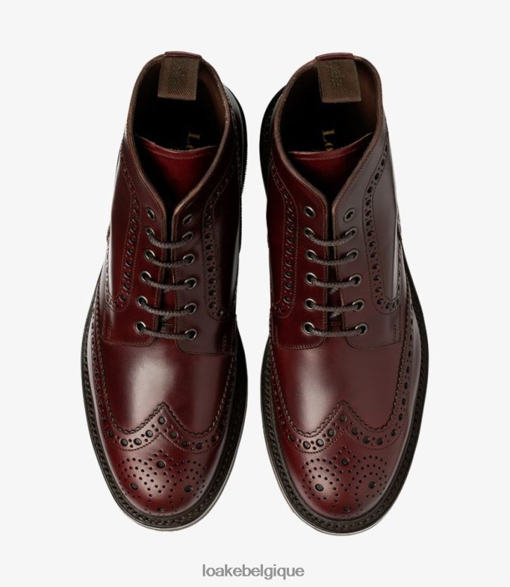 bédaleBourgogne V66V20124 Loake bottes