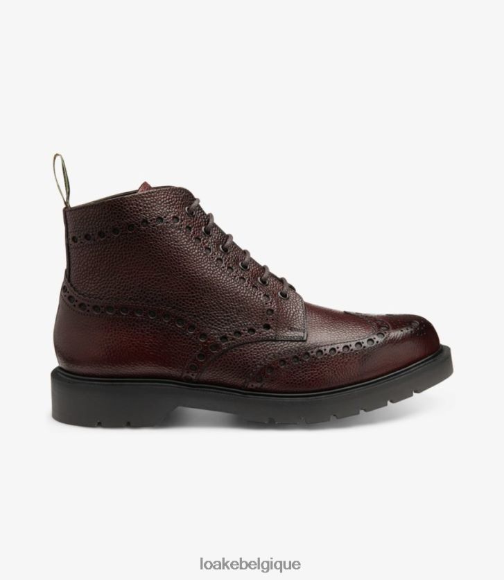 jaugegrain de palissandre V66V20133 Loake bottes