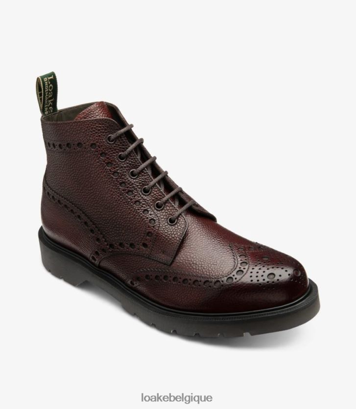 jaugegrain de palissandre V66V20133 Loake bottes