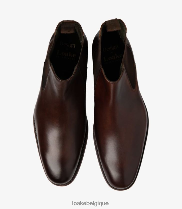 attentionmarron foncé V66V2098 Loake bottes