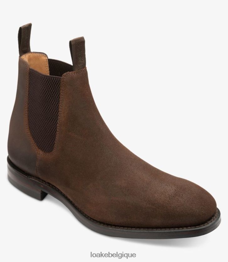 chatworthdaim ciré marron V66V2088 Loake bottes