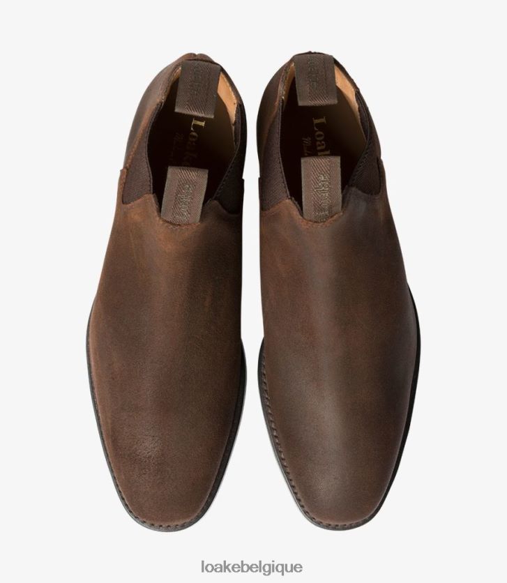 chatworthdaim ciré marron V66V2088 Loake bottes