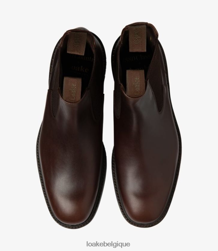 dingleymarron foncé V66V2082 Loake bottes