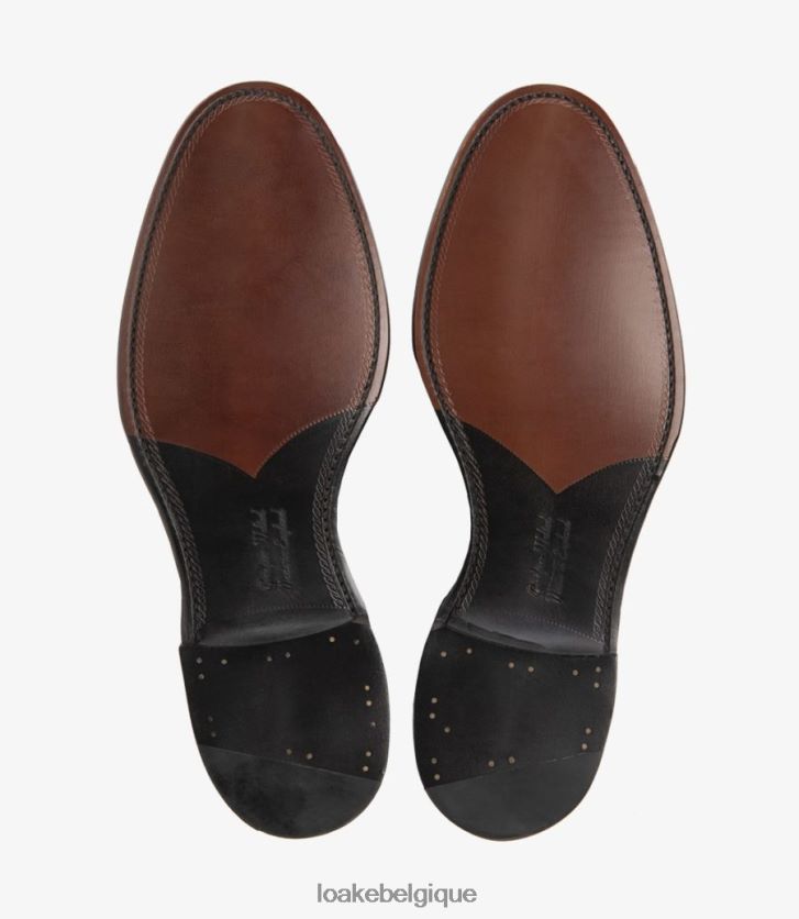 porte de cuivredaim marron foncé V66V2092 Loake bottes