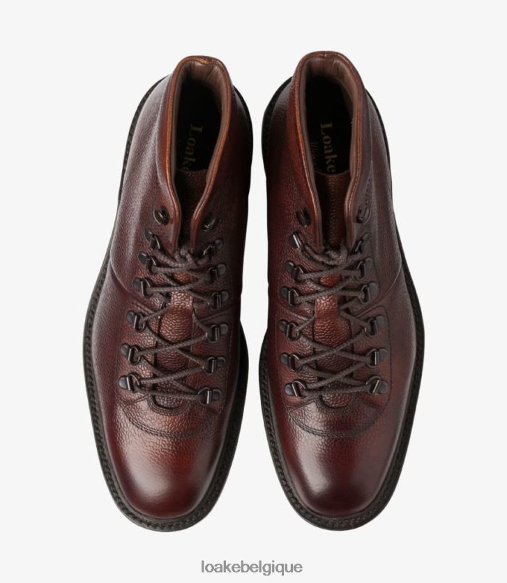 promeneurgrain de sang de boeuf V66V20137 Loake bottes